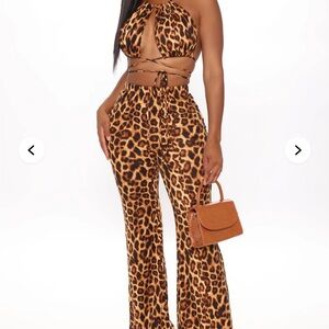 Leopard Print Matching Set